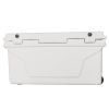 White color ice cooler box 65QT camping ice chest beer box outdoor fishing coolerBlue